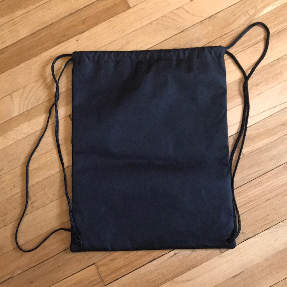 Adidas Drawstring Bag Black AH1 - Picture 3 of 3